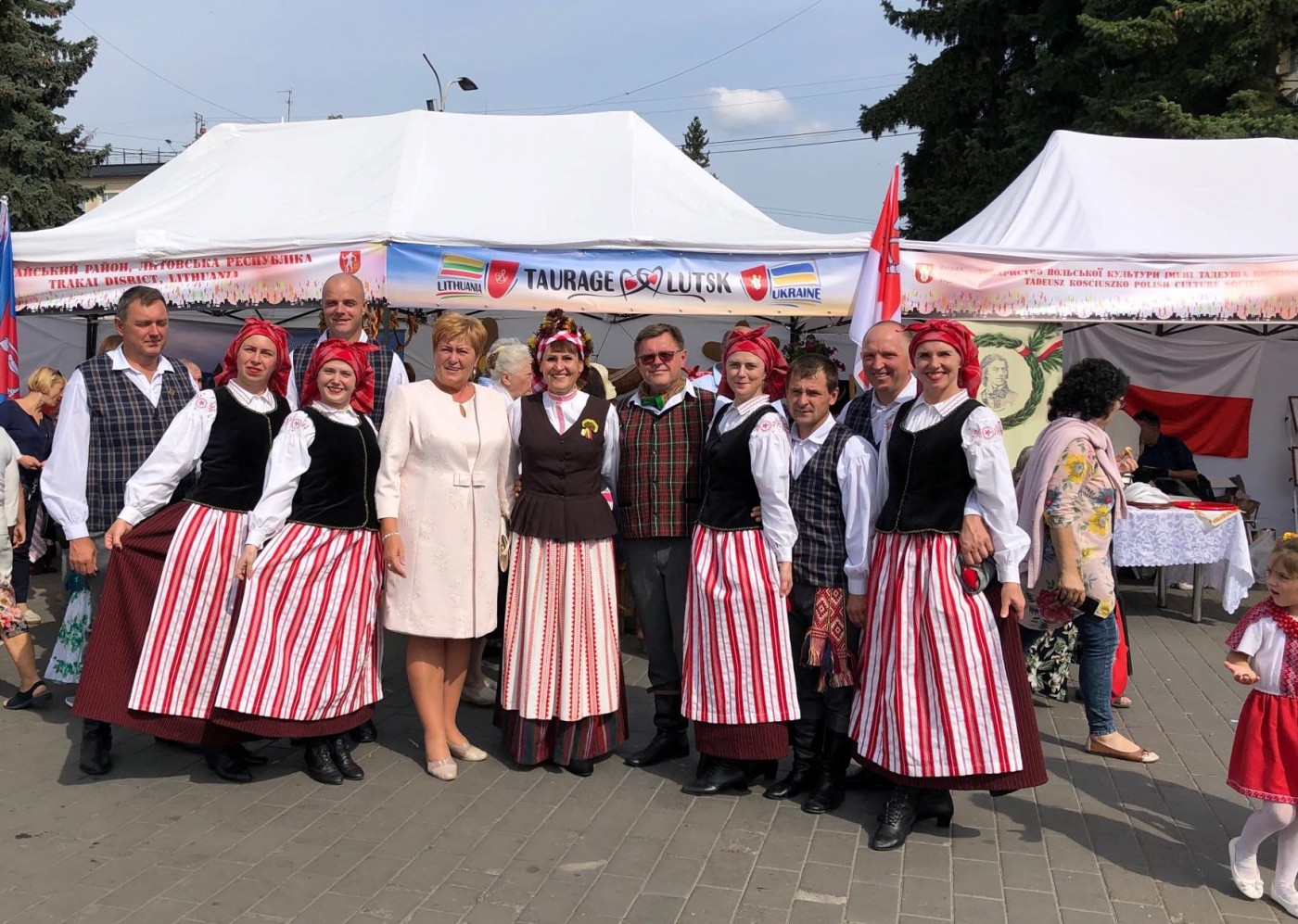 2019-09-07-Tauragės delegacija – Lutsko 934-ųjų miesto įkūrimo metinių šventėje