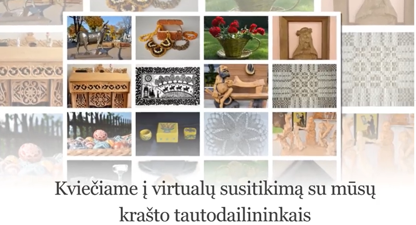 2020-11-28 Tauragės krašto tautodailininkai- virtualus pristatymas