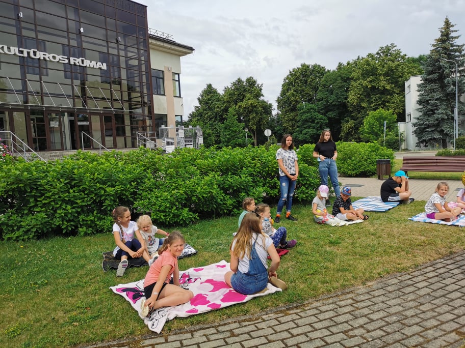 2021-06-28 Kultūros rūmuose dieninė vaikų stovykla „Kultūros ritmu 2“
