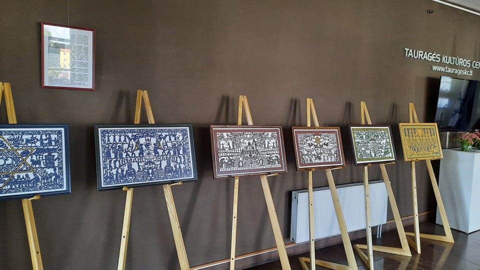 2021-09-14  Tauragės kultūros centre – žydų karpinių paroda
