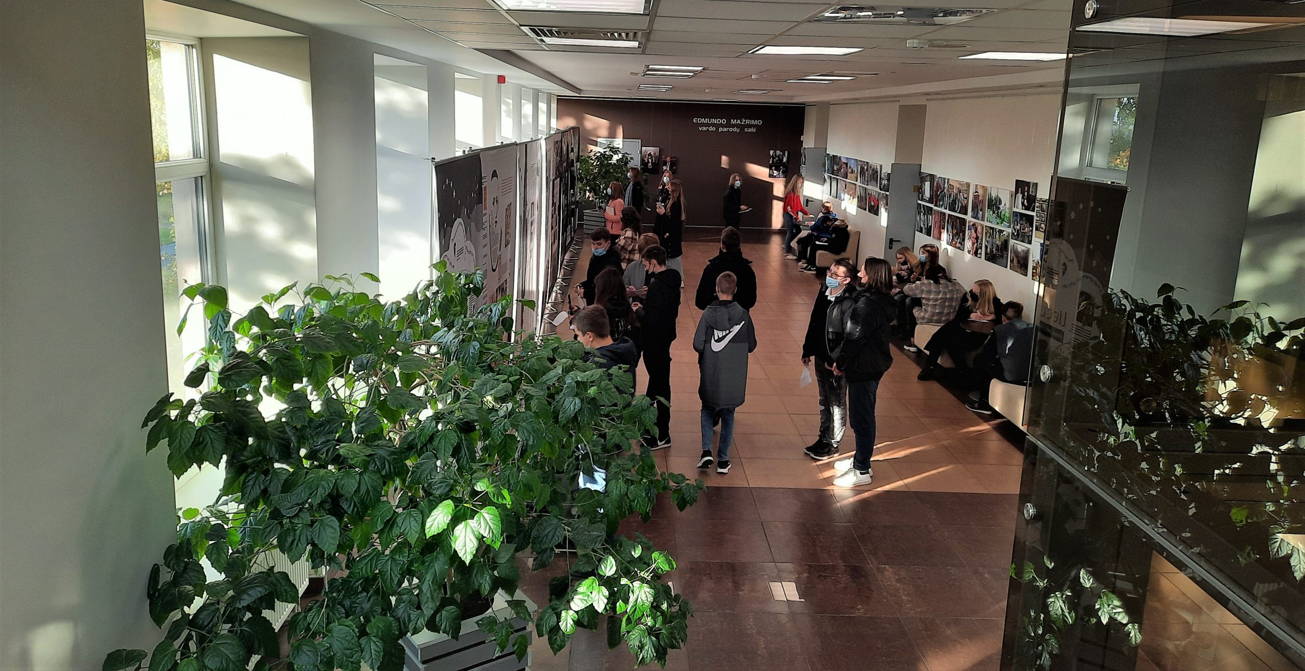 2021-10-07 Tauragės kultūros rūmuose moksleivių pažintis su žydų kultūra ir istorija