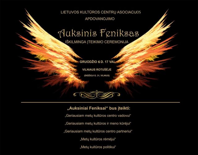 2021-11-15 Auksinių feniksų apdovanojimuose skambės ir Tauragės lengvosios muzikos orkestro atliekami kūriniai
