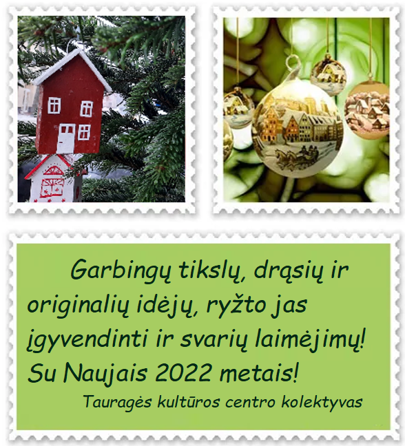 2022-01-03 Sveikiname su Naujais 2022-ais metais!
