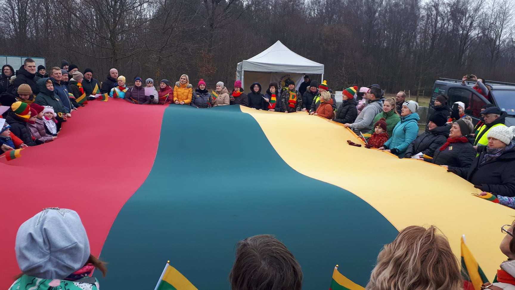 2022-02-16 Lietuvos valstybės atkūrimo diena šventiškai minėta ir padaliniuose