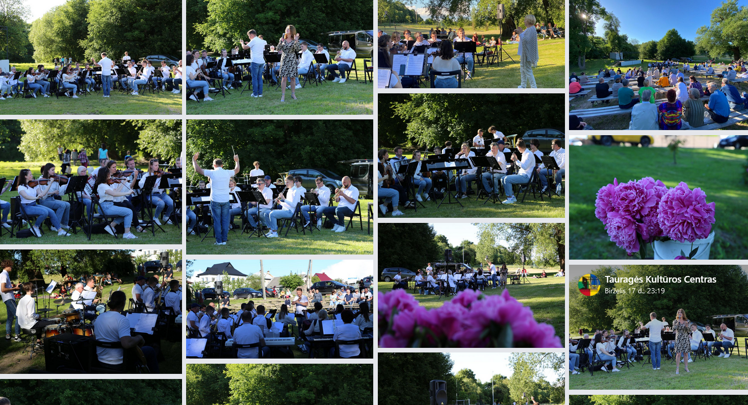 2022-06-17 Penktadienio piknike su orkestru – skambi muzika ir gera nuotaika