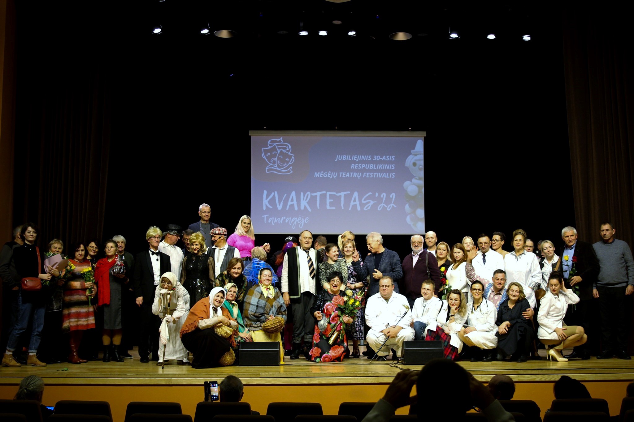2022-11-12 30-asis respublikinis mėgėjų teatrų festivalis „Kvartetas“ Tauragėje