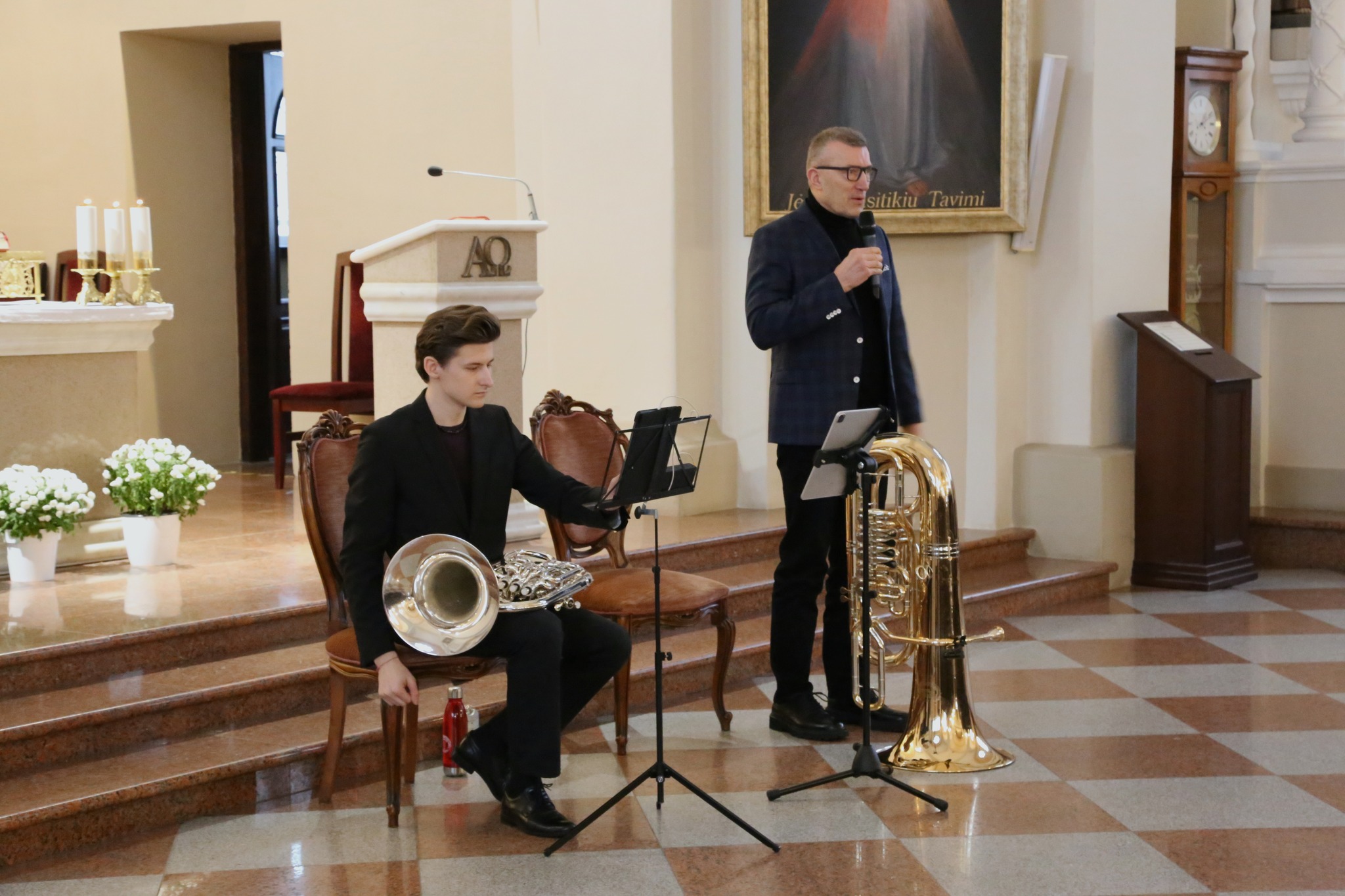 2022-11-20 Sekmadienio akorduose –  pučiamųjų instrumentų duetas SONUM BRASS DUO