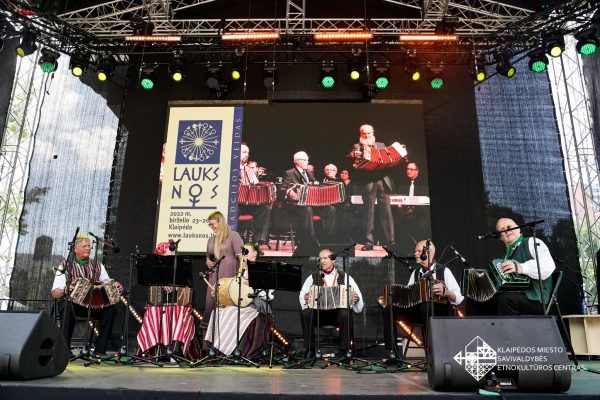 Tauragės KC bandonininkai Tarptautiniame nematerialaus kultūros paveldo festivalyje Klaipėda2022