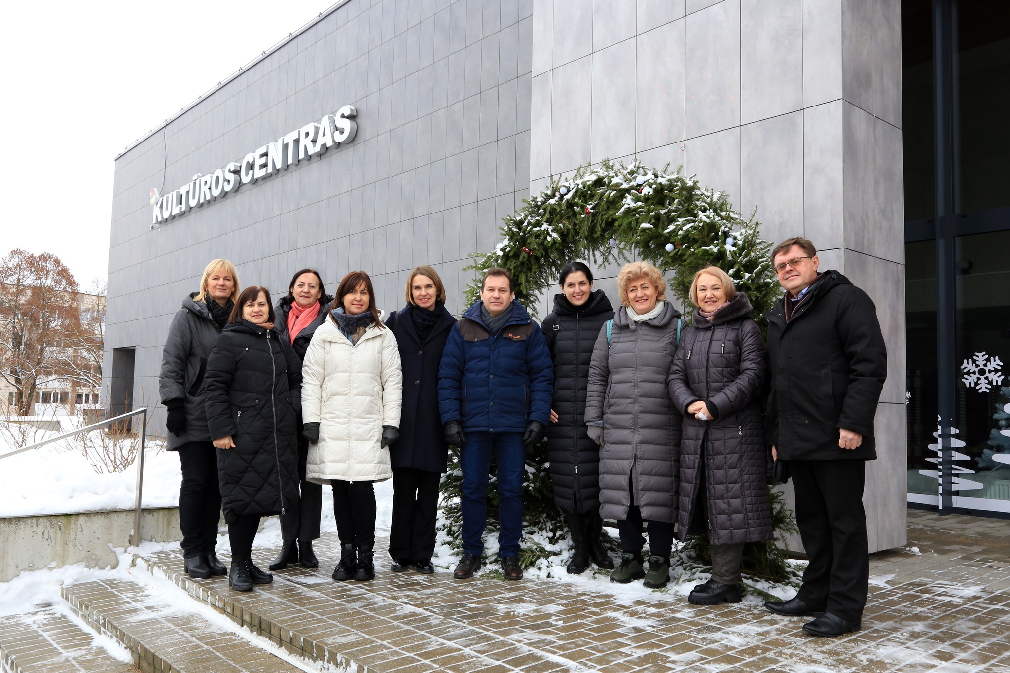 2022-12-05 Aplankėme kolegas iš Šilalės kultūros centro