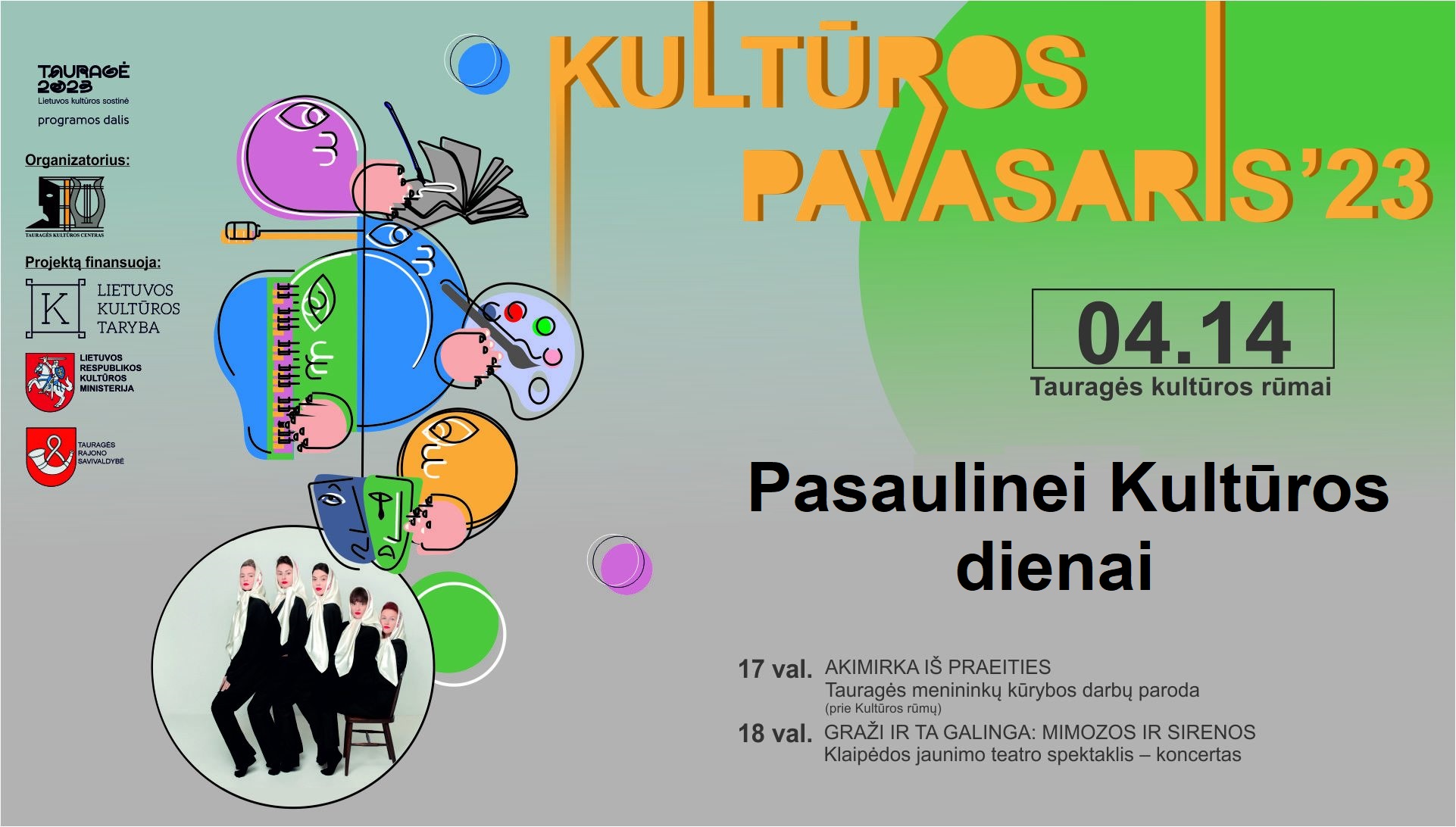 Kultūros pavasaris: MIMOZOS IR SIRENOS
