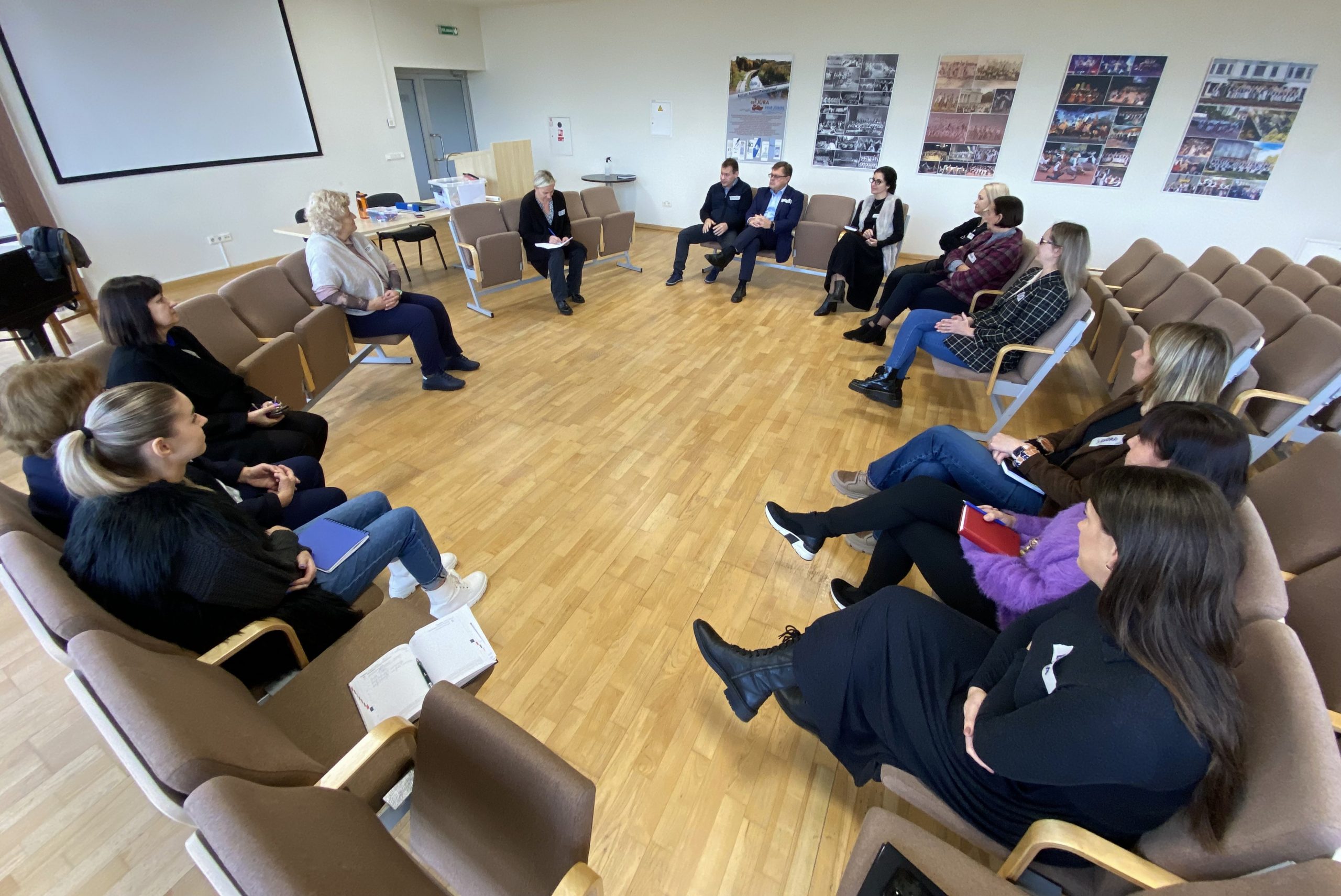 Tauragės kultūros centro komanda dalyvauja projekte „Atvirumo menas”
