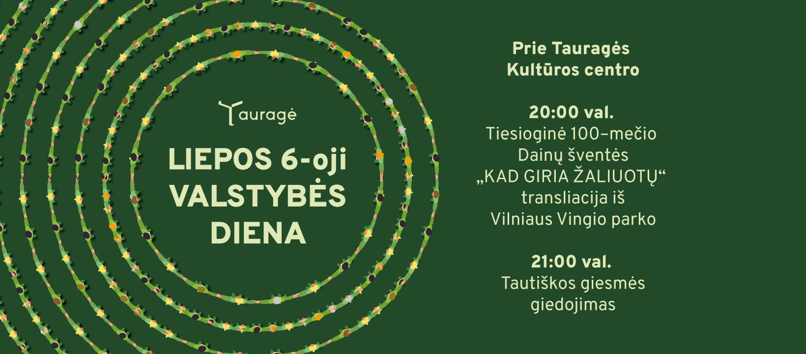 2024-06-06 Liepos 6-ąją kviečiame švęsti kartu!