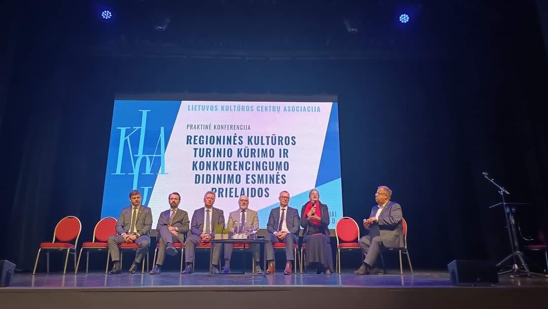 2024-10-01Konferencija „Regioninės kultūros turinio kūrimo ir konkurencingumo didinimo esminės prielaidos“