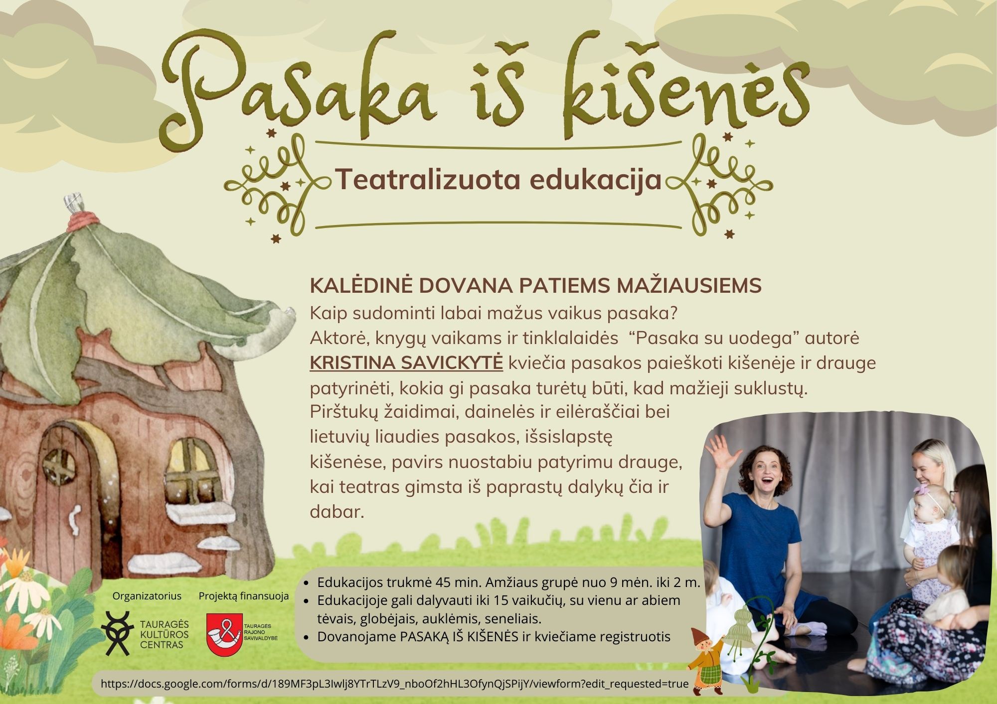 2024-12-20 Kviečia teatralizuota edukacija PASAKA IŠ KIŠENĖS