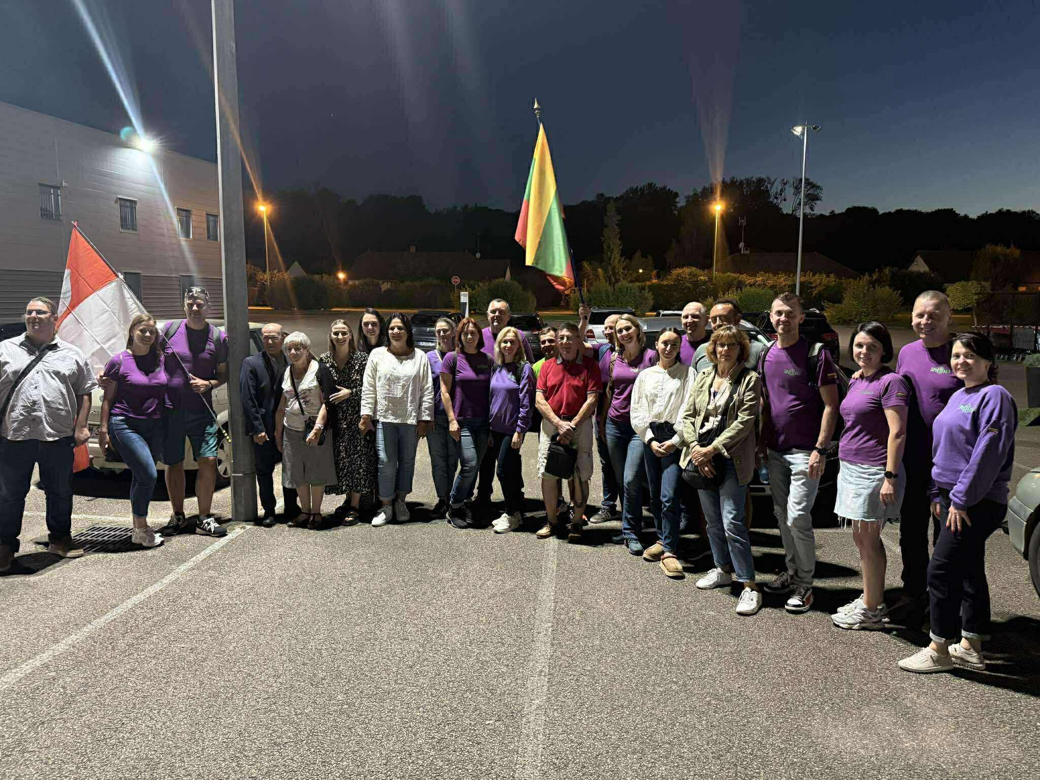 2025-09-22  Tauragės kultūros centro liaudiškų šokių kolektyvas „Spietlius“  visus žavi Prancūzijoje