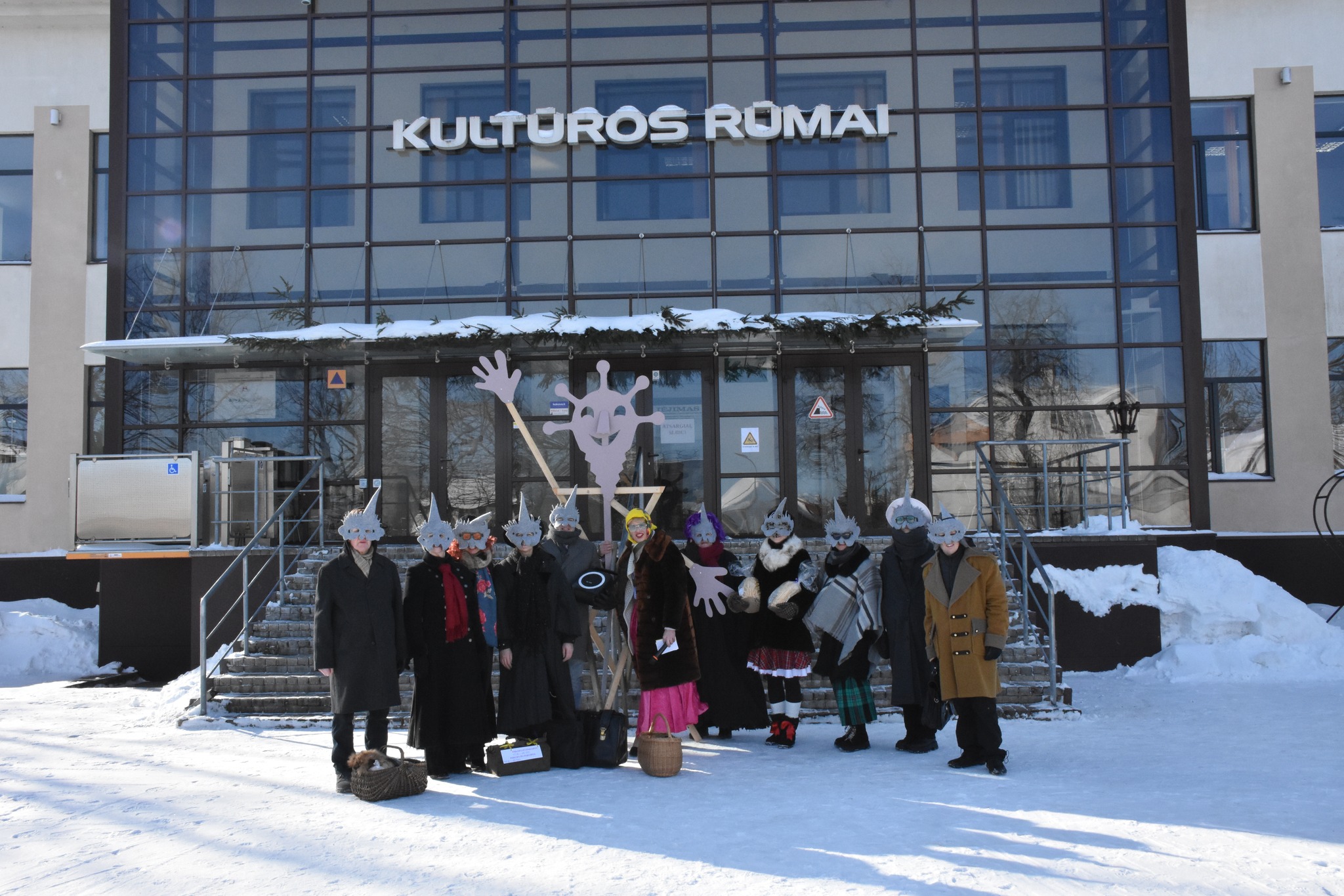 2026-02-17 Užgavėnių šurmulys mieste