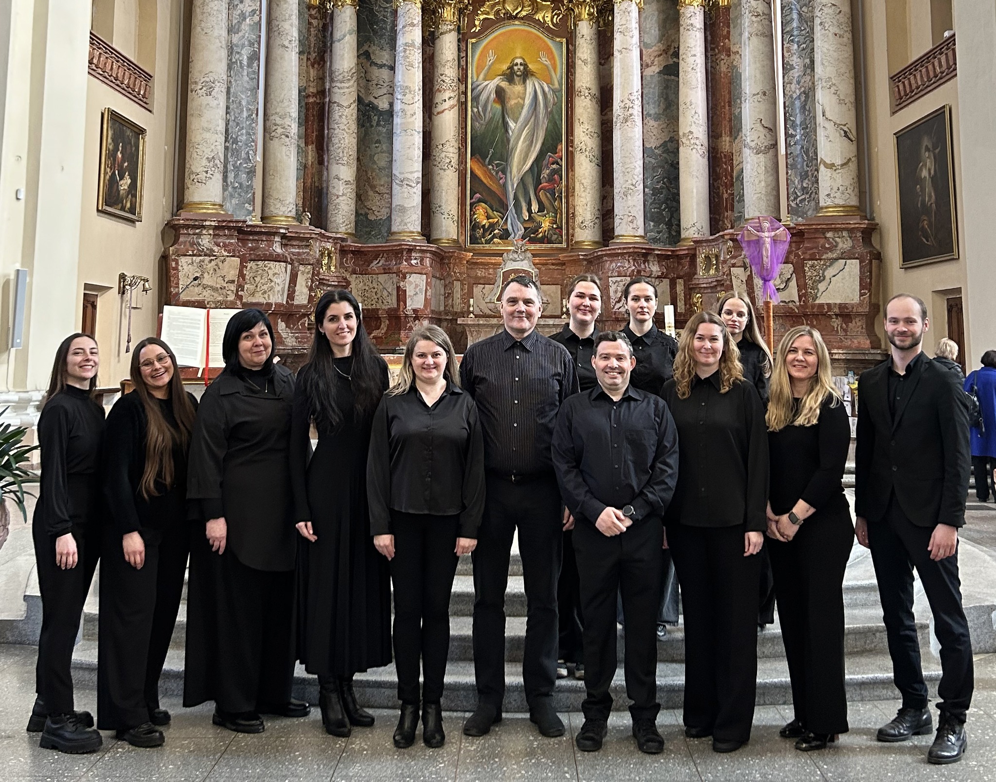 2026-03-22 Vilniaus Šv. Kazimiero bažnyčioje skliautuose nuskambėjo ypatingas sakralinės muzikos vakaras